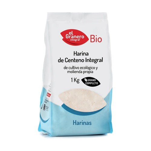 Harina de centeno integral Bio 1kg- EL GRANERO INTEGRAL