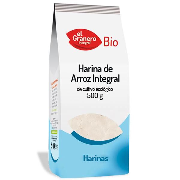 Harina de arroz integral Bio 500g - EL GRANERO INTEGRAL