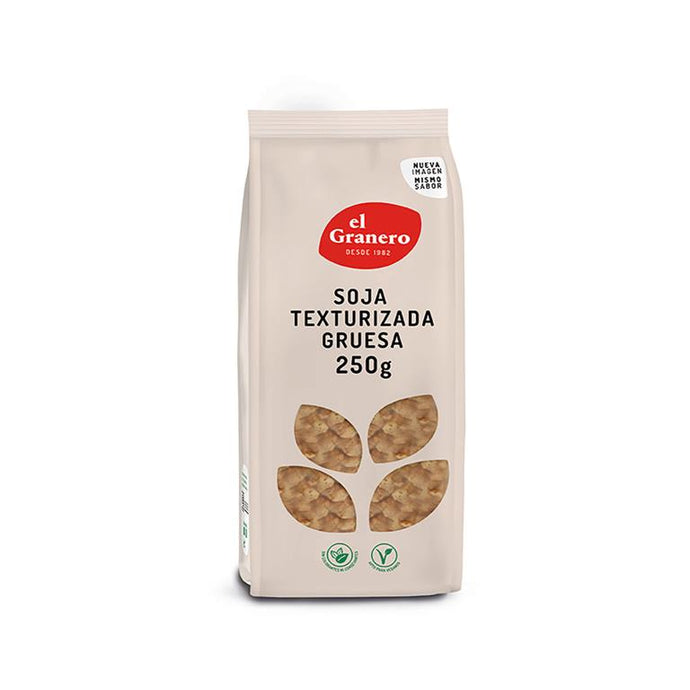 Soja Texturizada Gruesa 250g - EL GRANERO INTEGRAL