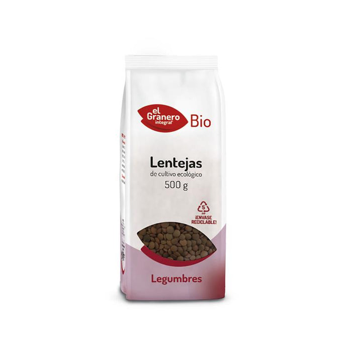 Lentejas Bio 500g - EL GRANERO INTEGRAL