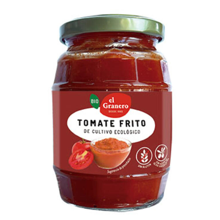Tomate frito casero BIO, 340 g de El Granero Integral: fotografía del envase