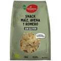 Snack de maíz, avena y romero BIO, 60 gr de El Granero Integral: fotografía del envase