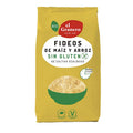 Fideos de maíz y arroz sin gluten de El Granero Integral: fotografía del envase