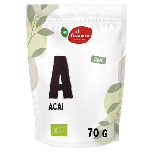 Acai BIO, 70 g de El Granero Integral: fotografía del envase