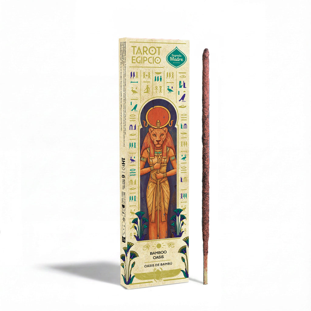 Incienso Tarot Egipcio Oasis de Bambú – Sagrada Madre