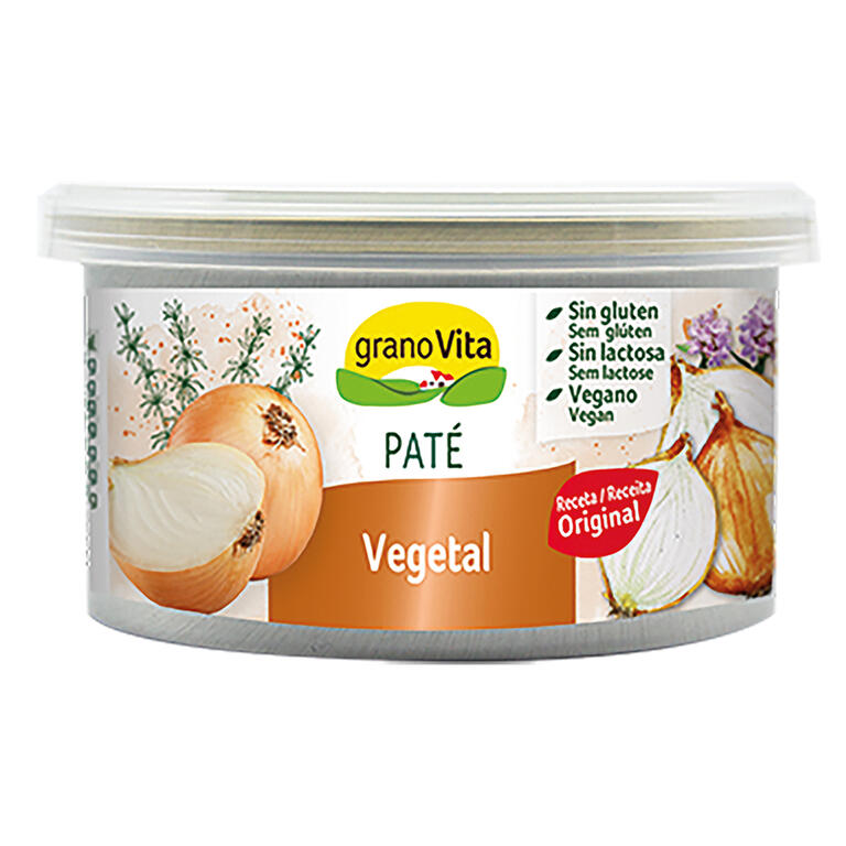 Pate vegetal, 125 g de Granovita: fotografía del envase