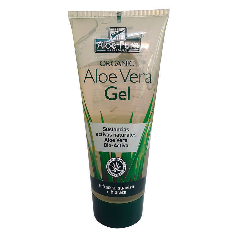 Gel de aloe vera ECO, 100 ml de Aloe Pura: fotografía del envase
