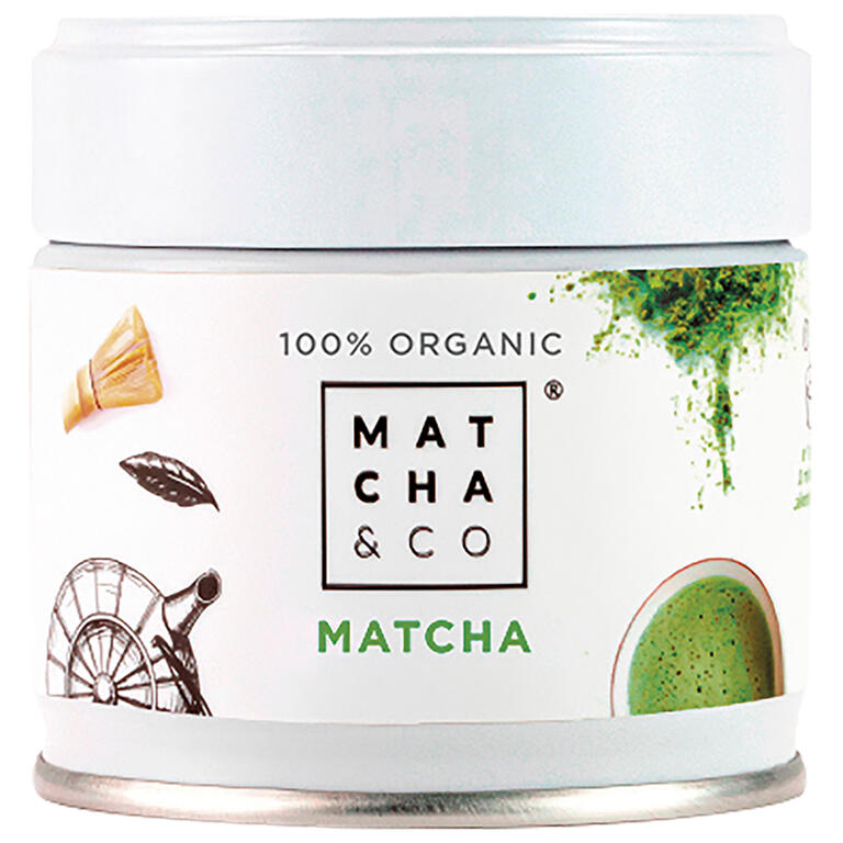 Té matcha 100% BIO, 30 g de Matcha&co: fotografía del envase