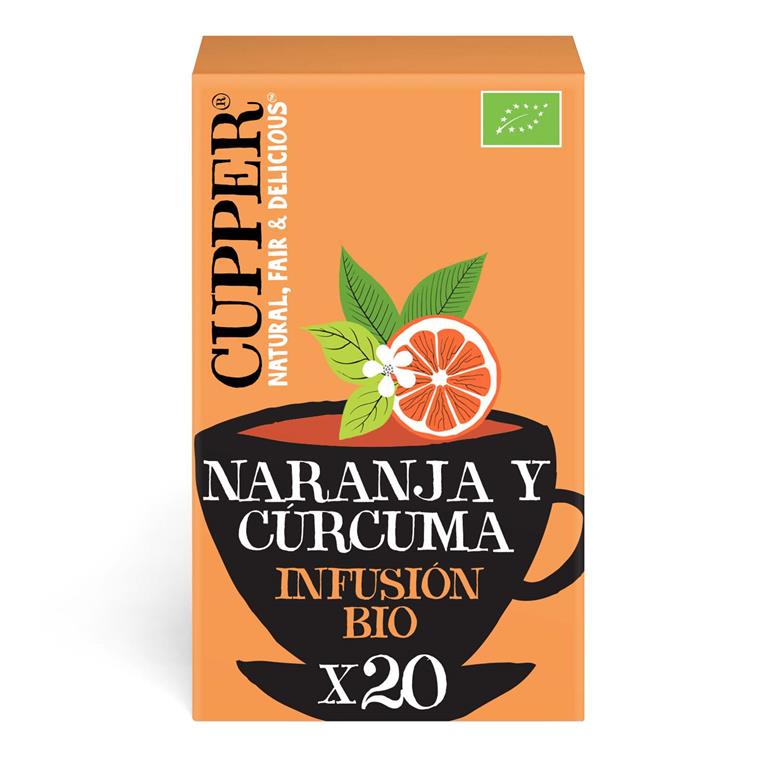 Infusión Golden de Cupper: fotografía del envase