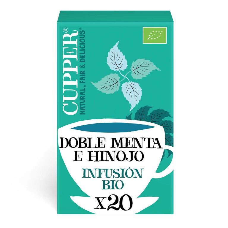 Infusión After Dinner Mint de Cupper: fotografía del envase