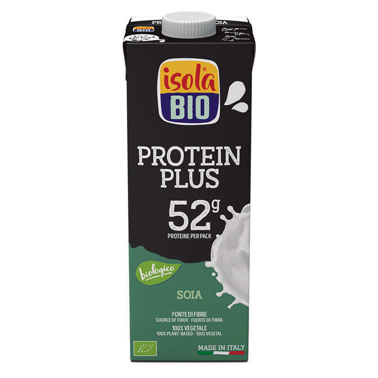 Bebida vegetal protein plus BIO, 1L de Isola Bio: fotografía del envase