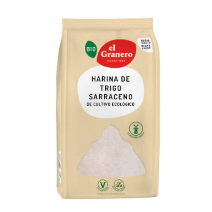 HARINA DE TRIGO SARRACENO BIO, 1 Kg - EL GRANERO INTEGRAL