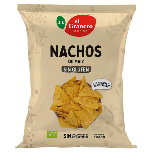 Nachos BIO Sin Gluten - EL GRANERO INTEGRAL