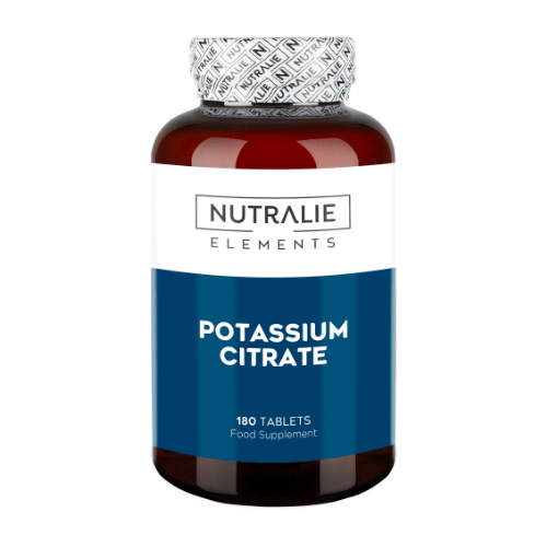 Potassium Citrate Elements – Citrato de Potasio Alta Dosis (180 comprimidos) - Nutralie