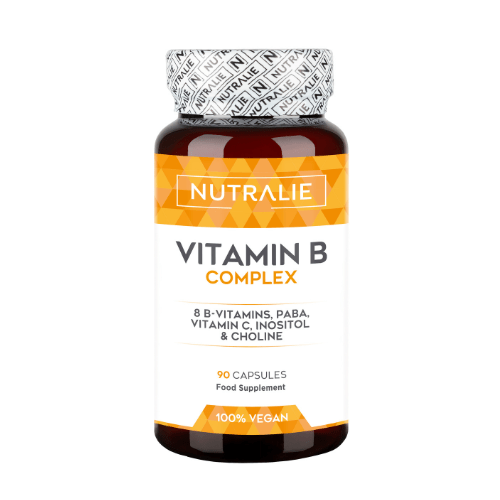 Vitamin B Complex – Complejo de Vitaminas B + C (90 cápsulas) - Nutralie