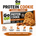 Go On galleta de proteína caramelo, caja de 18 galletas: fotografía del envase