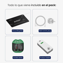 Cargar imagen en el visor de la galería, Grounding Mat Gudslip – Alfombrilla de Conexión a Tierra para Bienestar y Recuperación