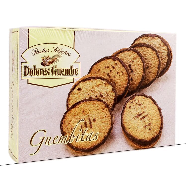 Guembitas Dolores Guembe, pastas integrales de almendra y chocolate