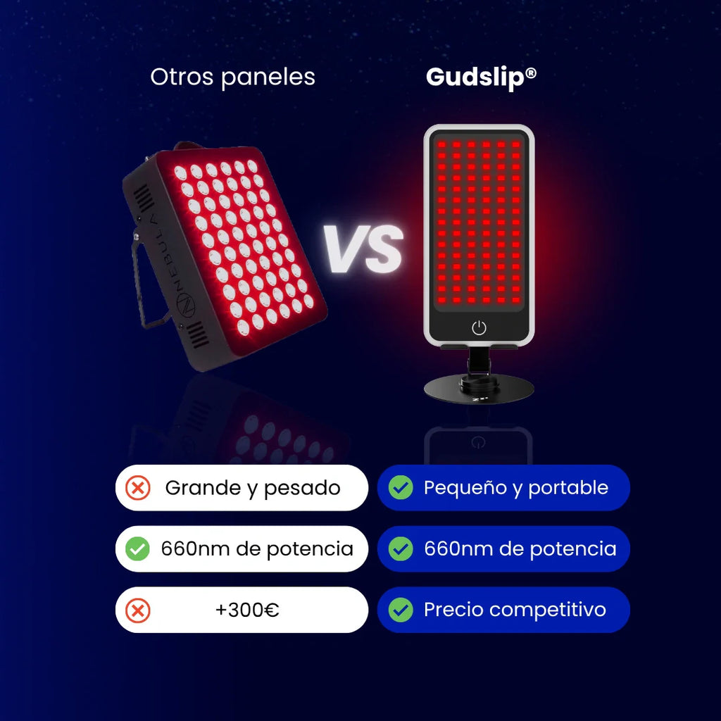 Sesión con la lámpara de luz roja Gudslip