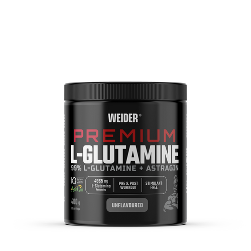 PREMIUM L-GLUTAMINE 400G - WEIDER