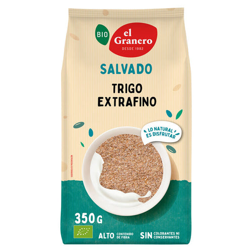 Salvado de Trigo Extrafino BIO - EL GRANERO INTEGRAL