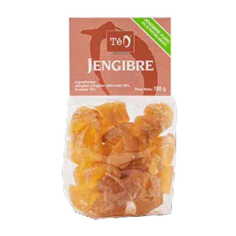 Jengibre TéO con 10 % de fructosa, bolsa de 150 g: fotografía del envase