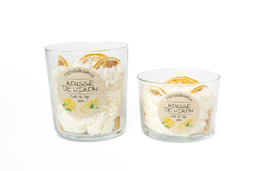 Cera de Soja Mousse de Limón 125 g – Natural Dreams
