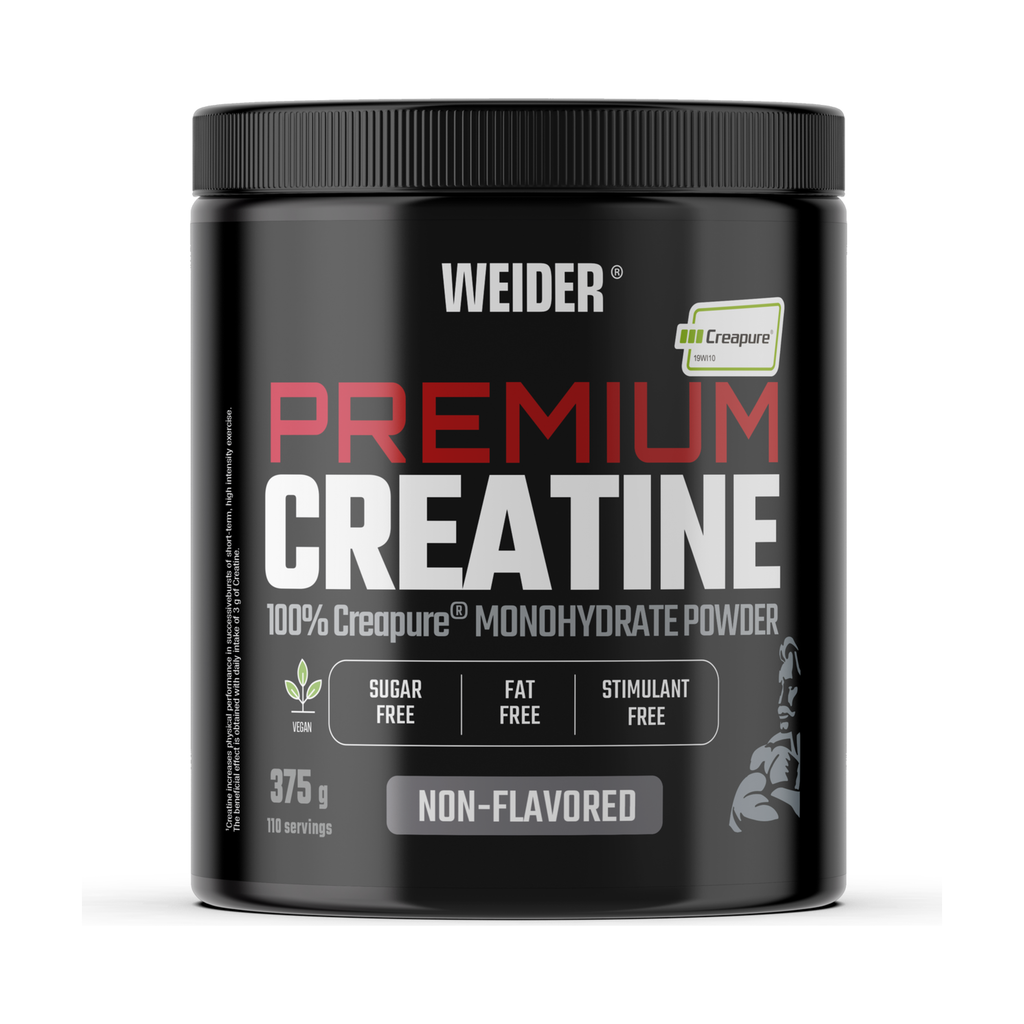 Premium Pure Creatine Creapure 375 g sin sabor de Weider: fotografía del envase