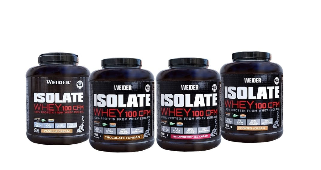 Weider Isolate Whey 100 CFM proteína aislada de suero
