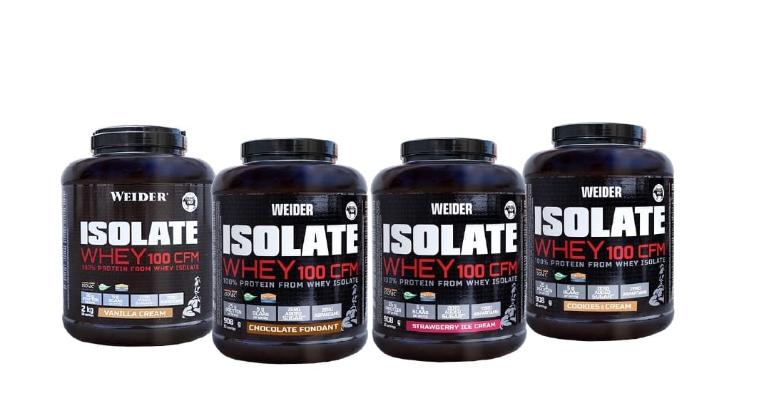 Weider Isolate Whey 100 CFM proteína aislada de suero