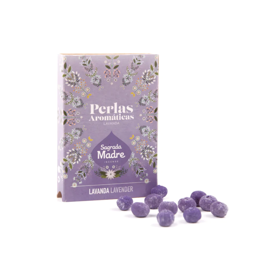 Perlas aromáticas de lavanda: fotografía del envase