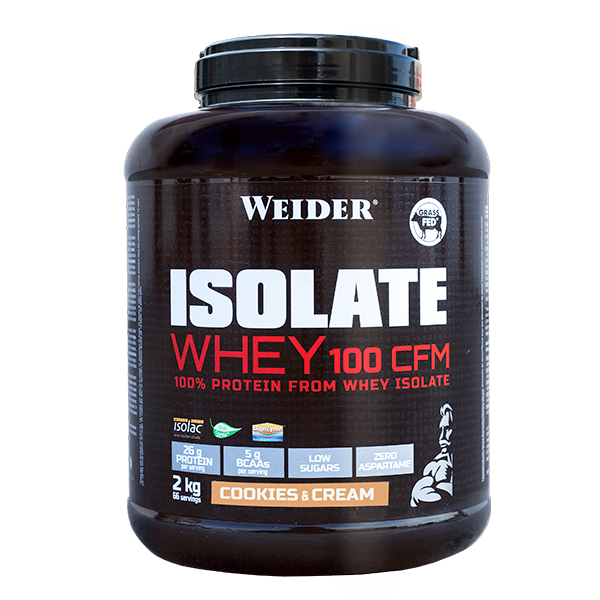 Weider Isolate Whey 100 CFM cookies and cream 2 kg