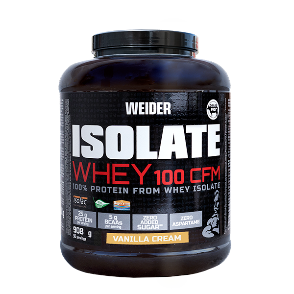 Weider Isolate Whey 100 CFM vainilla cream 908 g