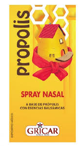 Própolis Spray Nasal de Gricar: fotografía del envase