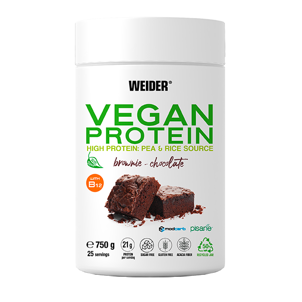 Weider Vegan Protein brownie-chocolate 750 g