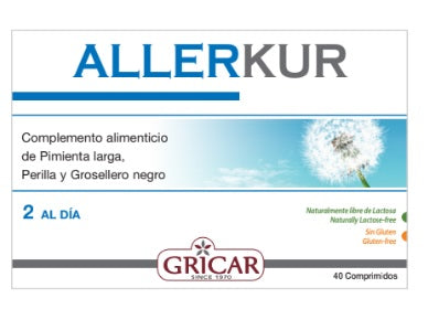 Allerkur de Gricar: fotografía del envase