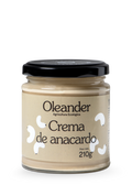 Crema de anacardo de Oleander: fotografía del envase