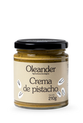 Crema de pistacho de Oleander: fotografía del envase