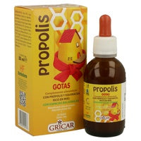 Própolis Gotas Sin Alcohol de Gricar: fotografía del envase