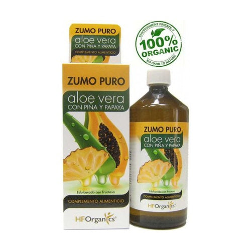 Zumo de aloe vera piña y papaya Herbofarm 1 L